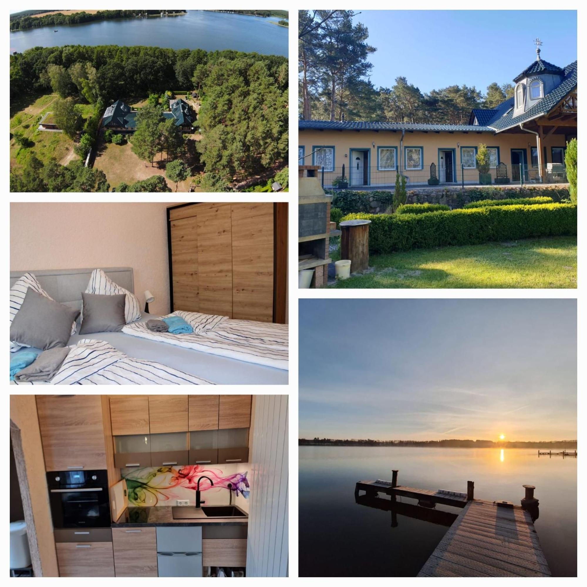 Ferienwohnung Amsel Rheinsberg Exteriör bild