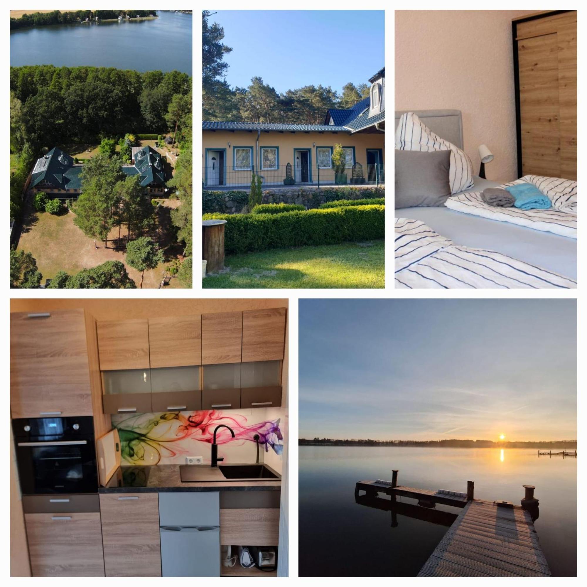 Ferienwohnung Amsel Rheinsberg Exteriör bild